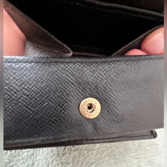 Louis Vuitton Black Box Epi Noir Boite Coin Wallet Square Box Coin Purse - Picture 11 of 12